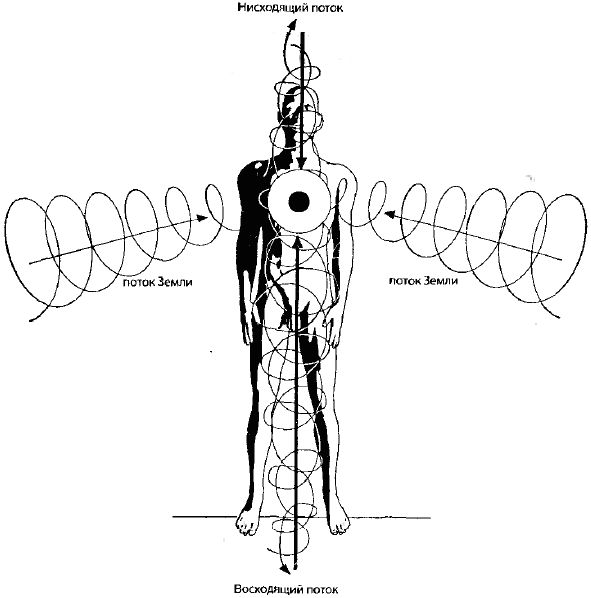 Оси энергии. Восходящий и нисходящий энергетический поток. Восходящий и нисходящий потоки энергии в теле человека. Человек в потоке энергии. Нисходящий поток энергии в человеке.